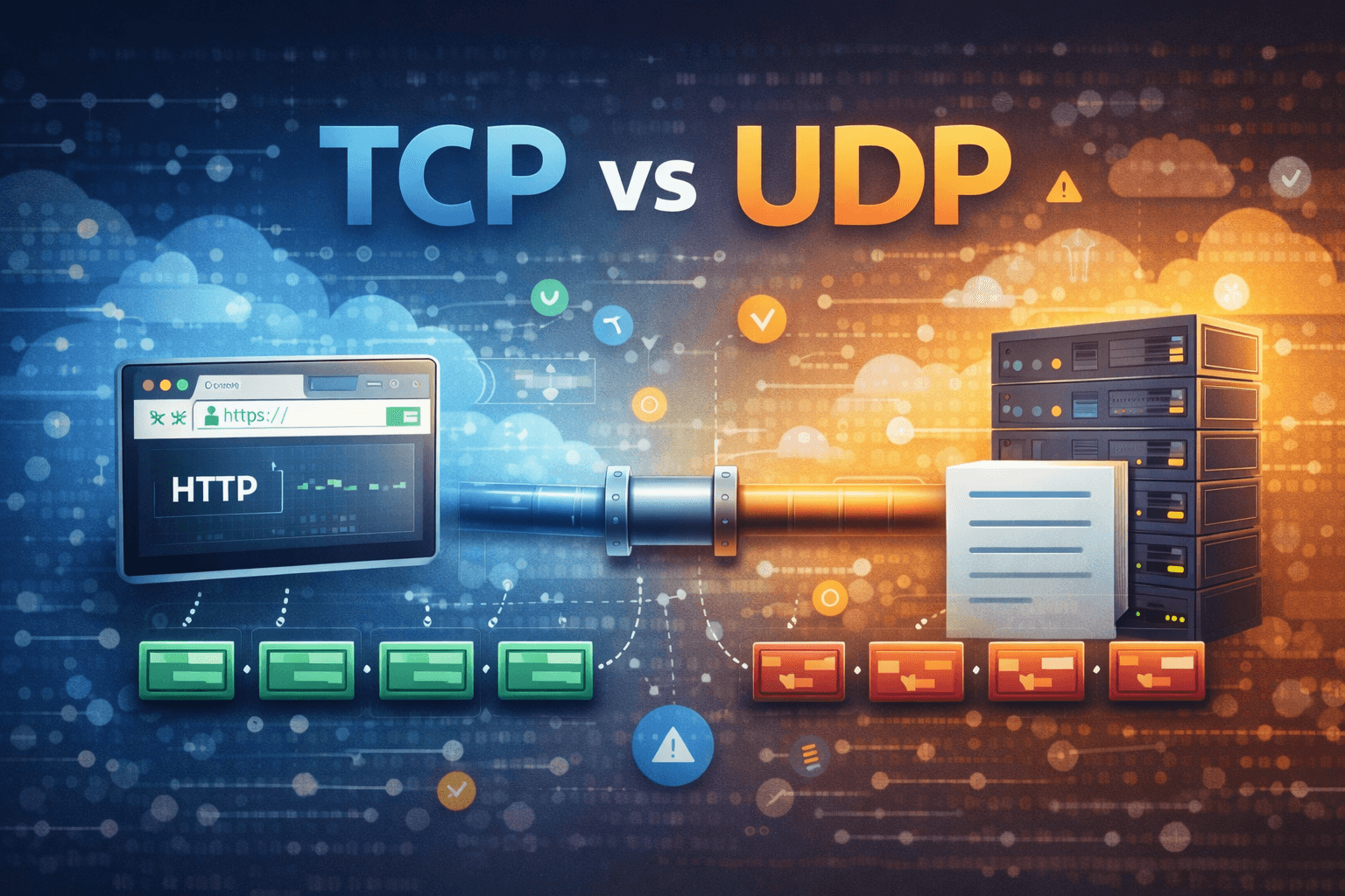 TCP vs UDP: When to Use What, and How TCP Relates to HTTP