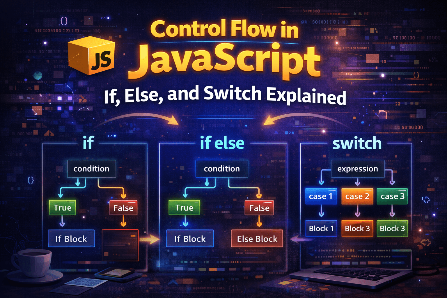 Control Flow in JavaScript: If, Else, and Switch Explained